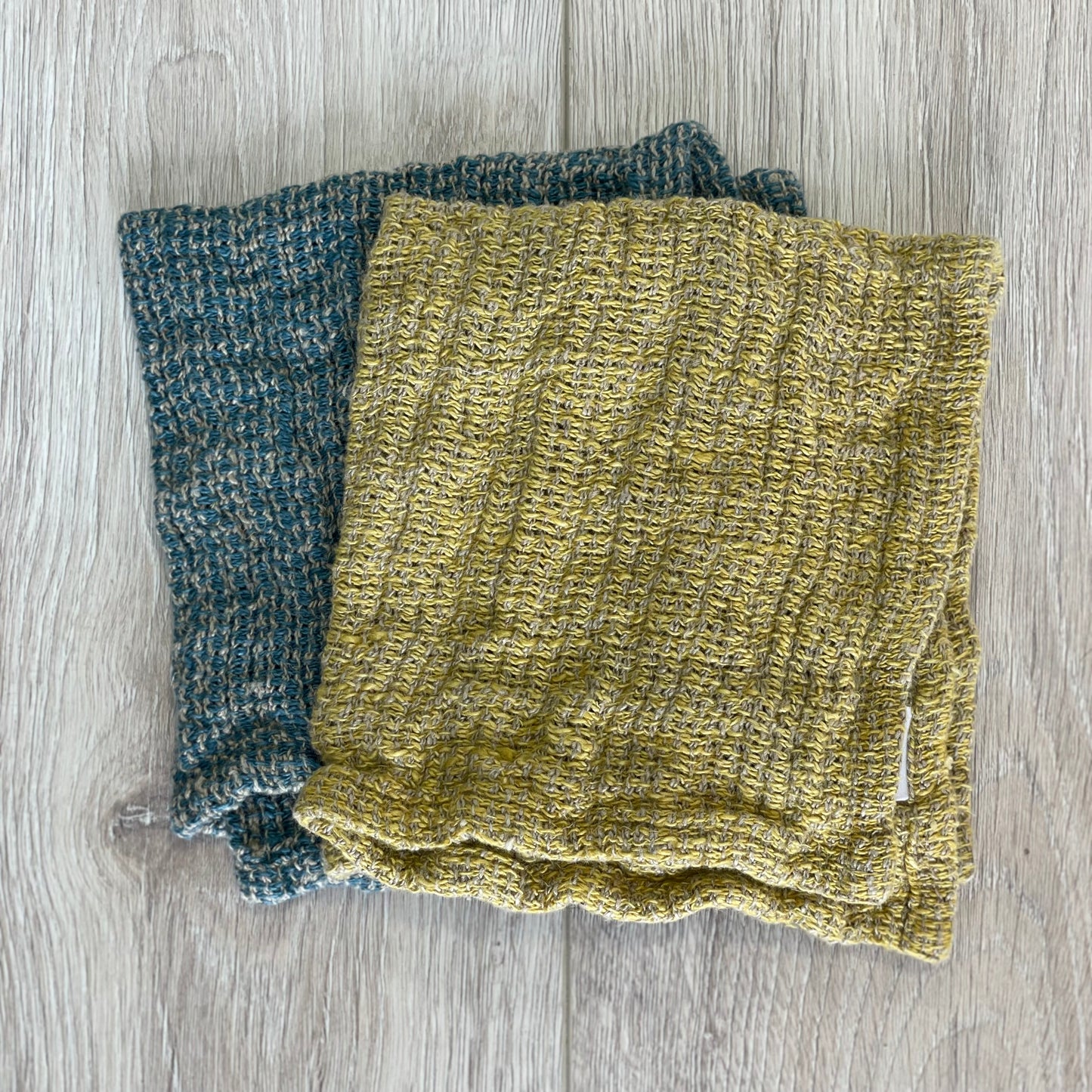 Audrey Wash Cloth Yellow + Natural