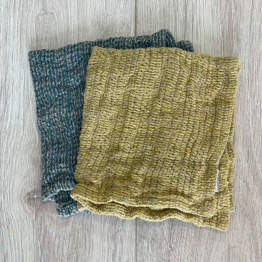 Audrey Wash Cloth Yellow + Natural