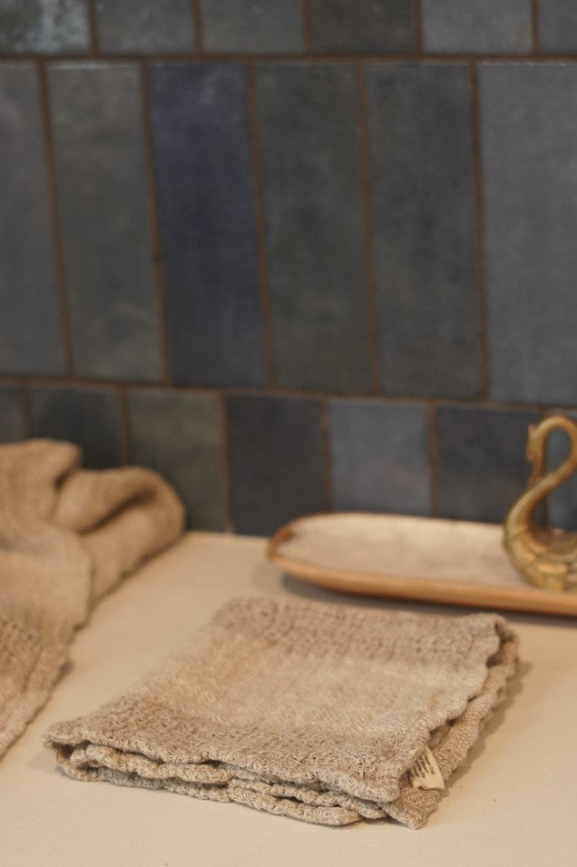 Ombre Linen Wash Cloth