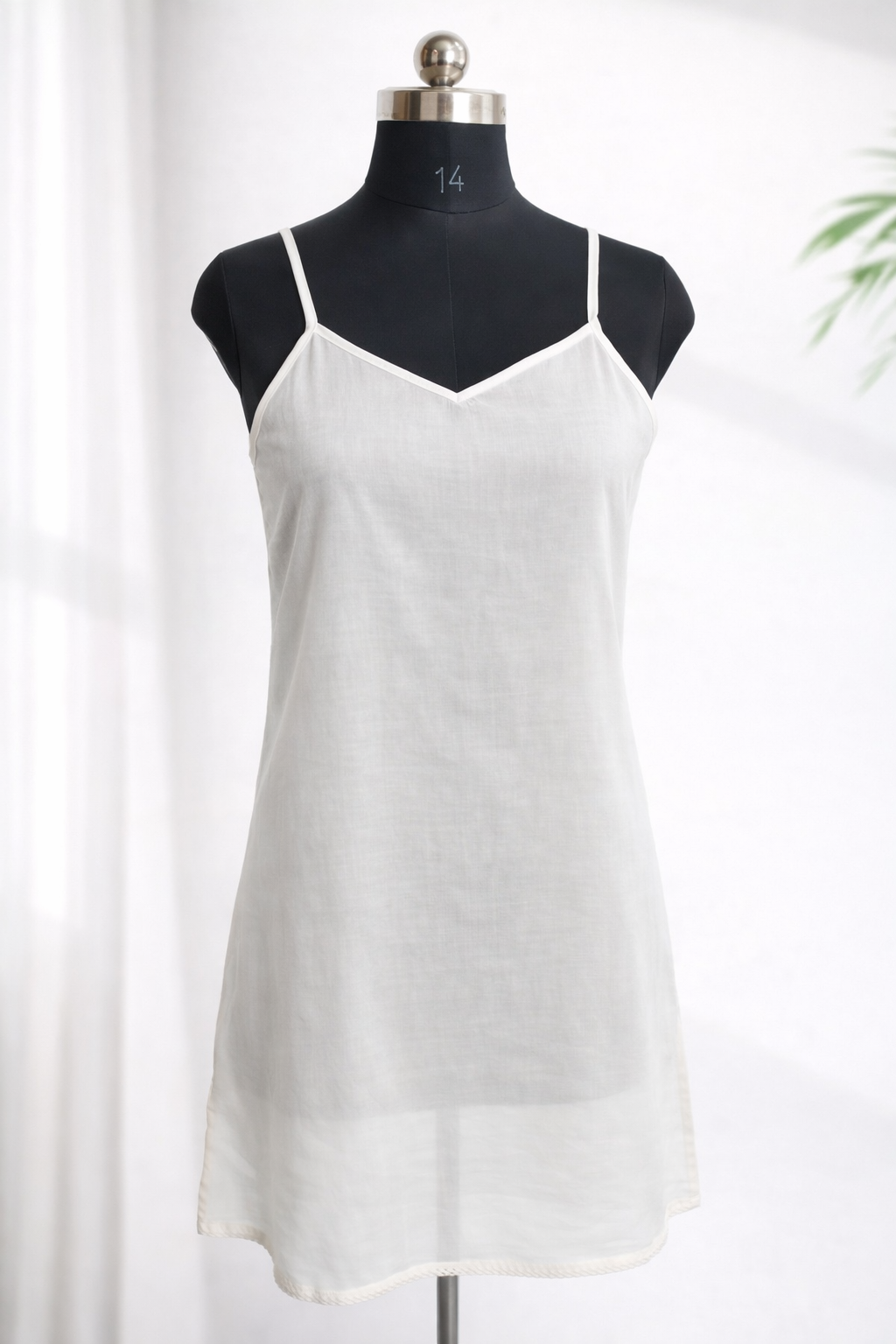 WHITE SLIP