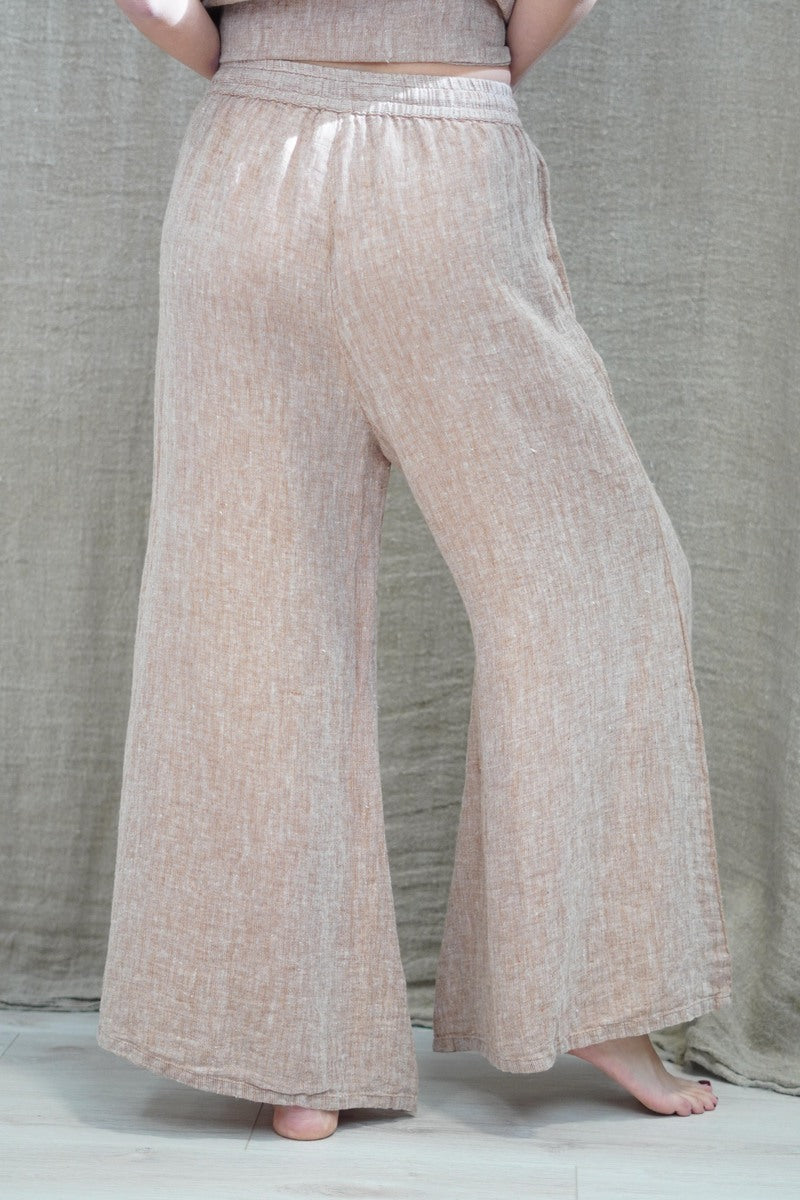 Alessa Wide Leg Pants Antique Rust