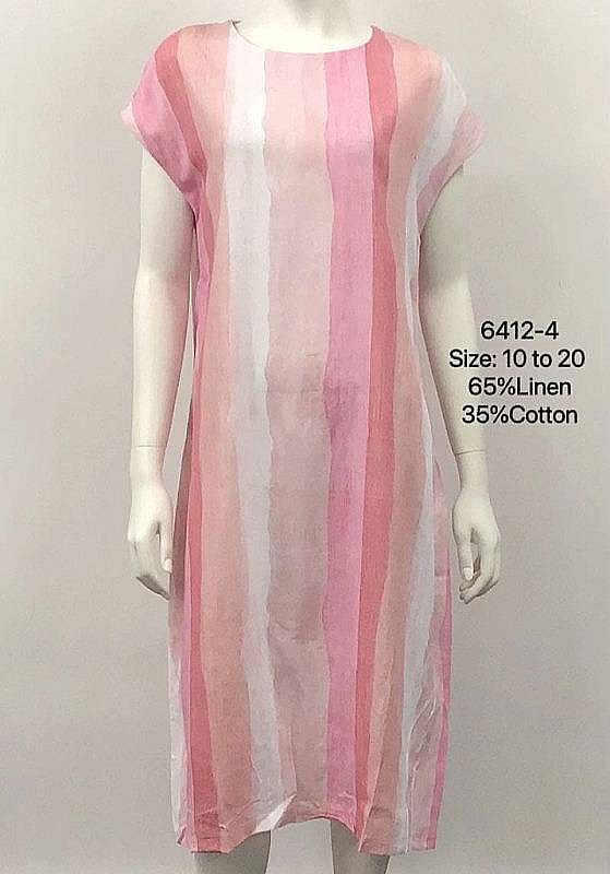 Printed Linen Dress