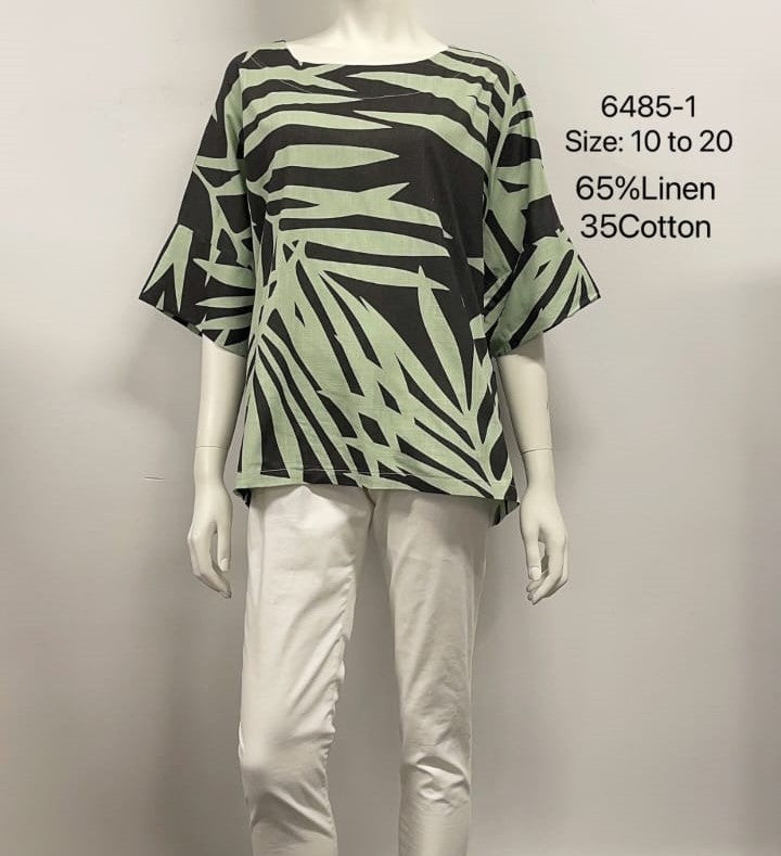 Printed Cotton Top