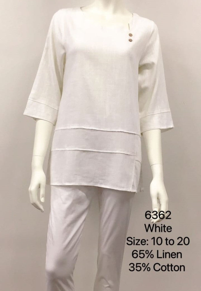 Notch Neck Top