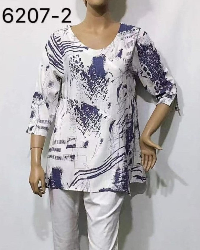Linen Tunic Top