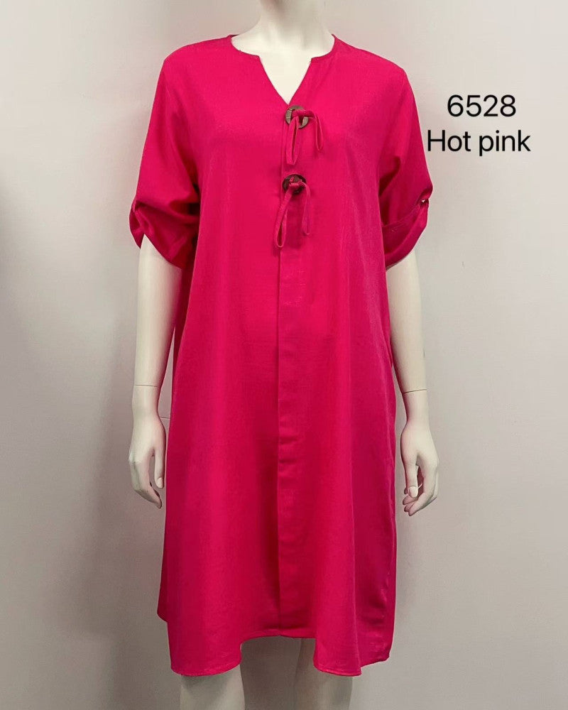 Cuffed Elegance Dress