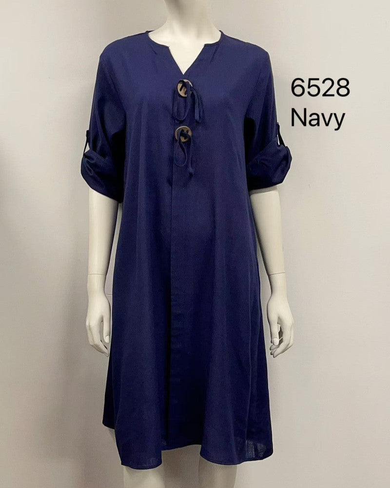 Cuffed Elegance Dress