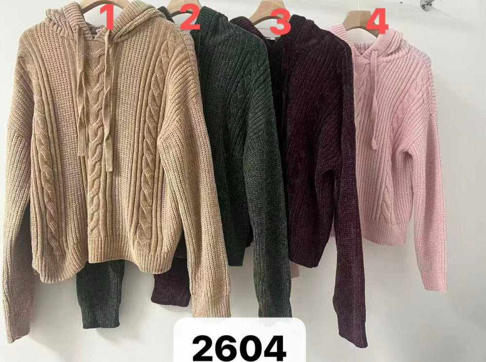 Cozy Cable Knit Hoodie