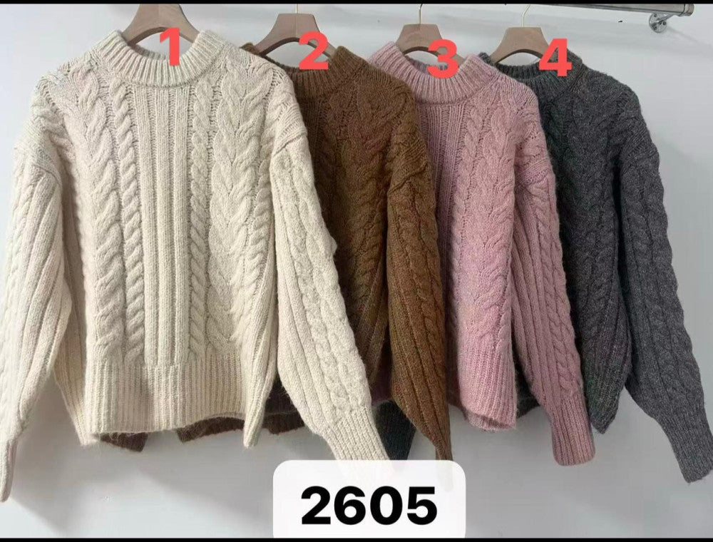 Evergreen Cable Sweater