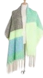 Green Blanket Scarf 332354
