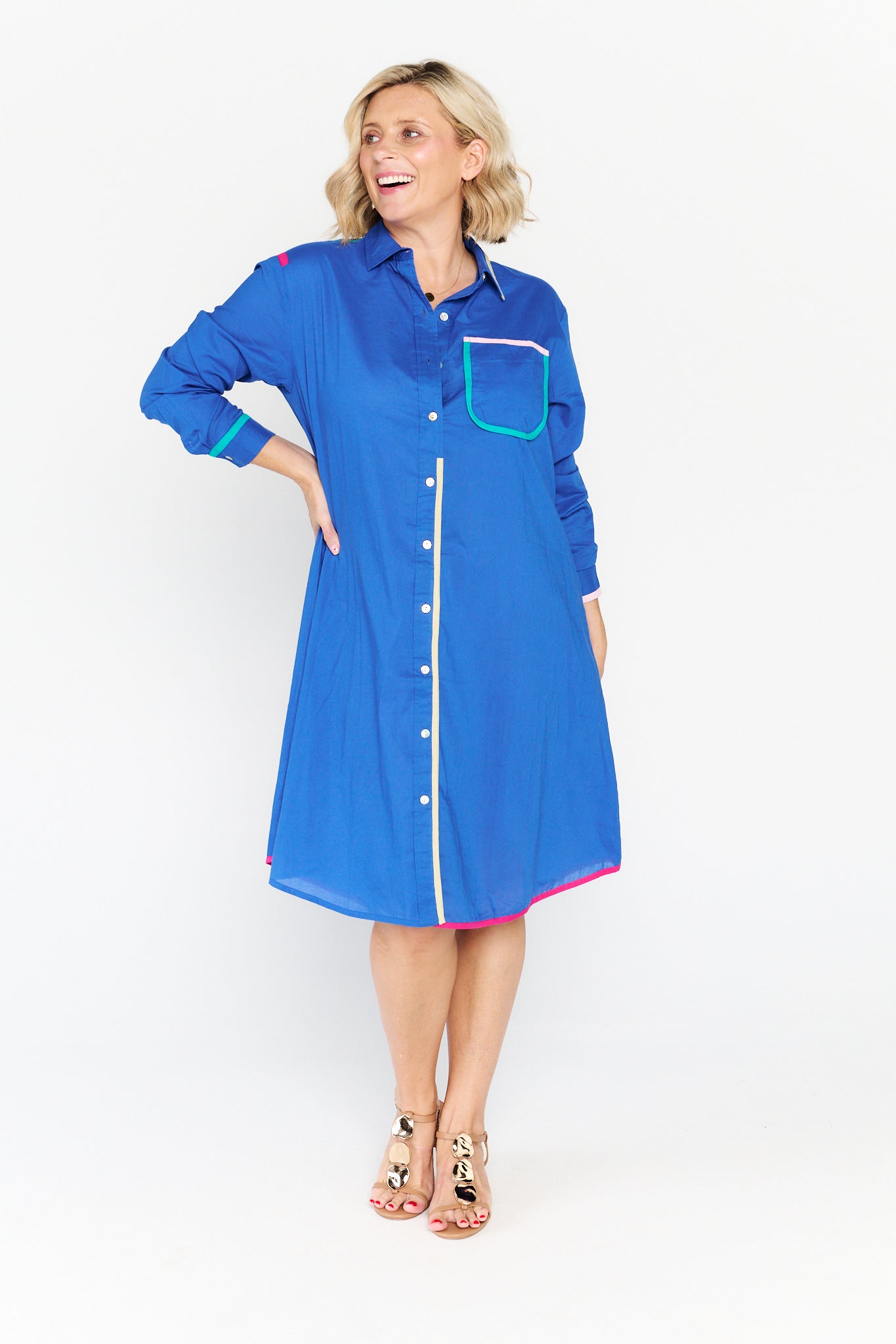 ZARA BLUE DRESS