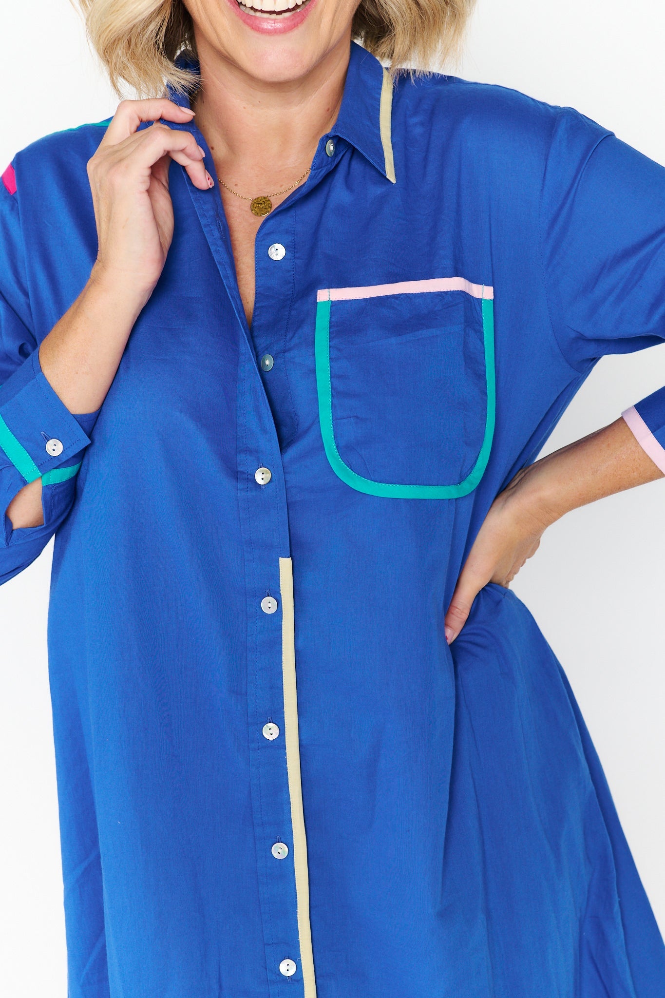 ZARA BLUE DRESS
