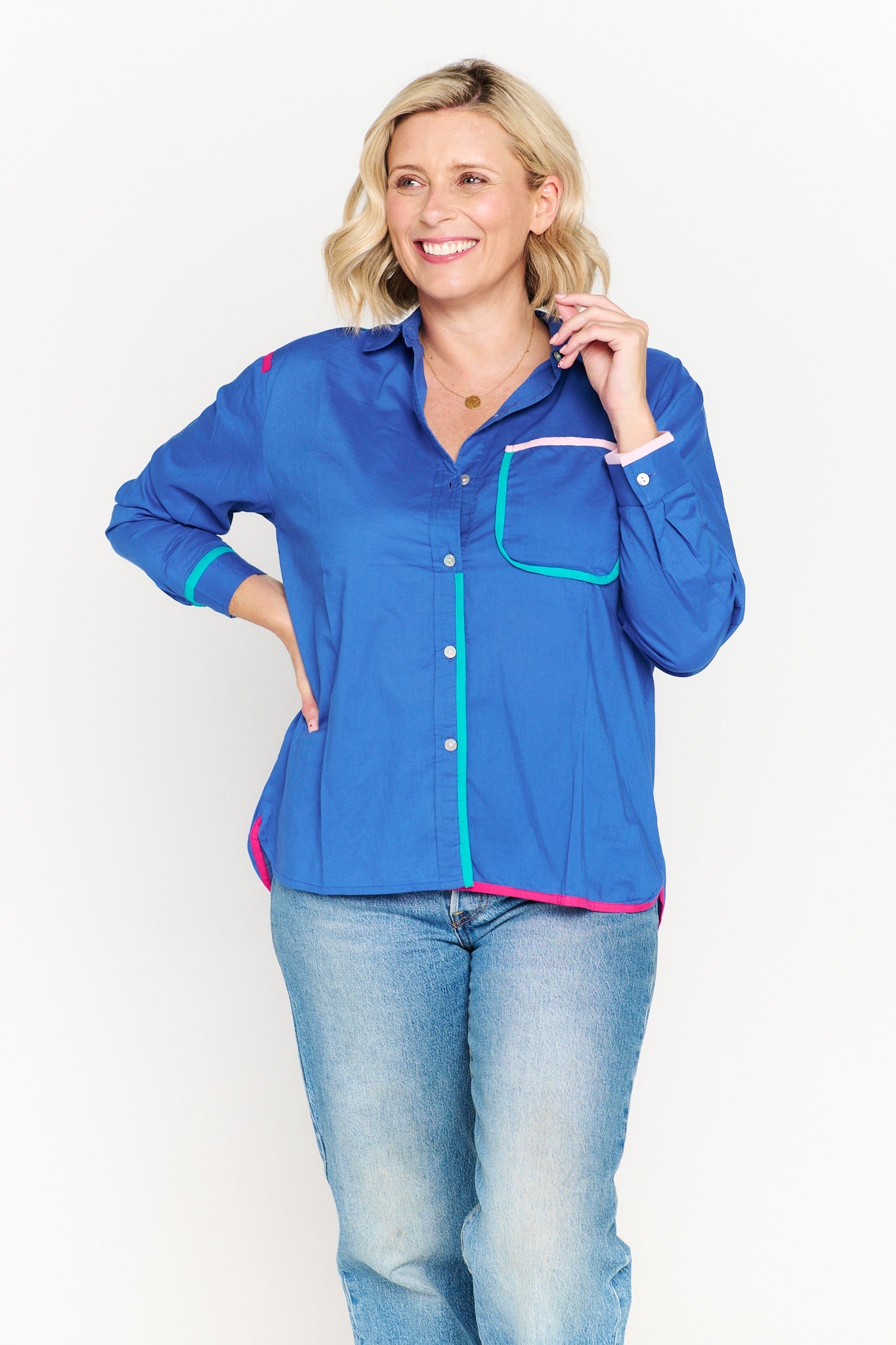 ZARA BLUE SHIRT