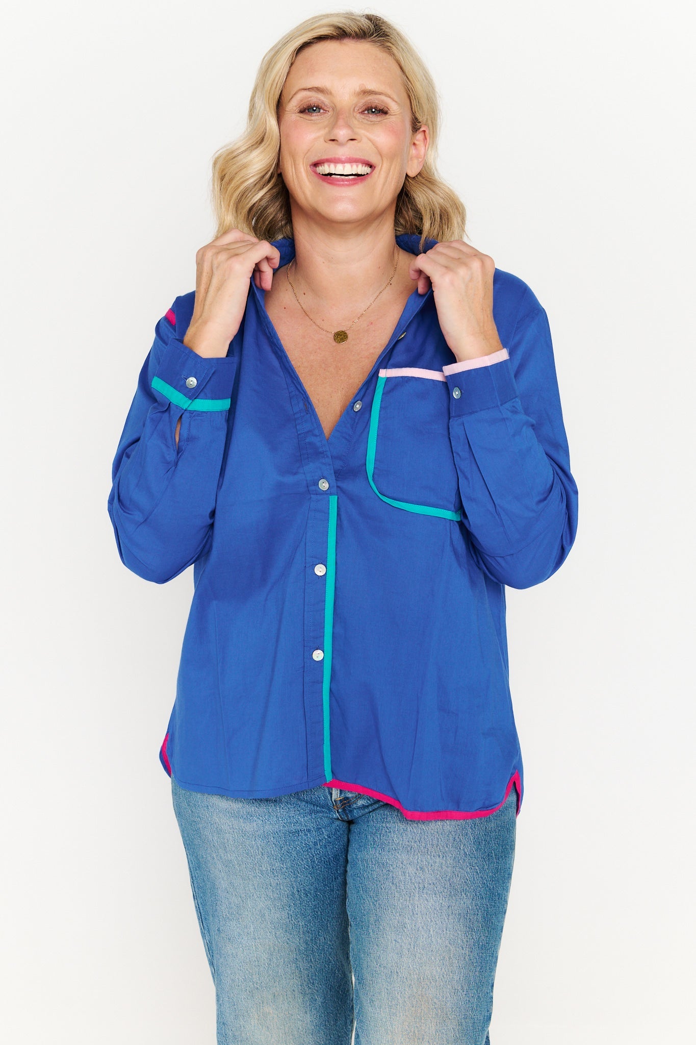 ZARA BLUE SHIRT