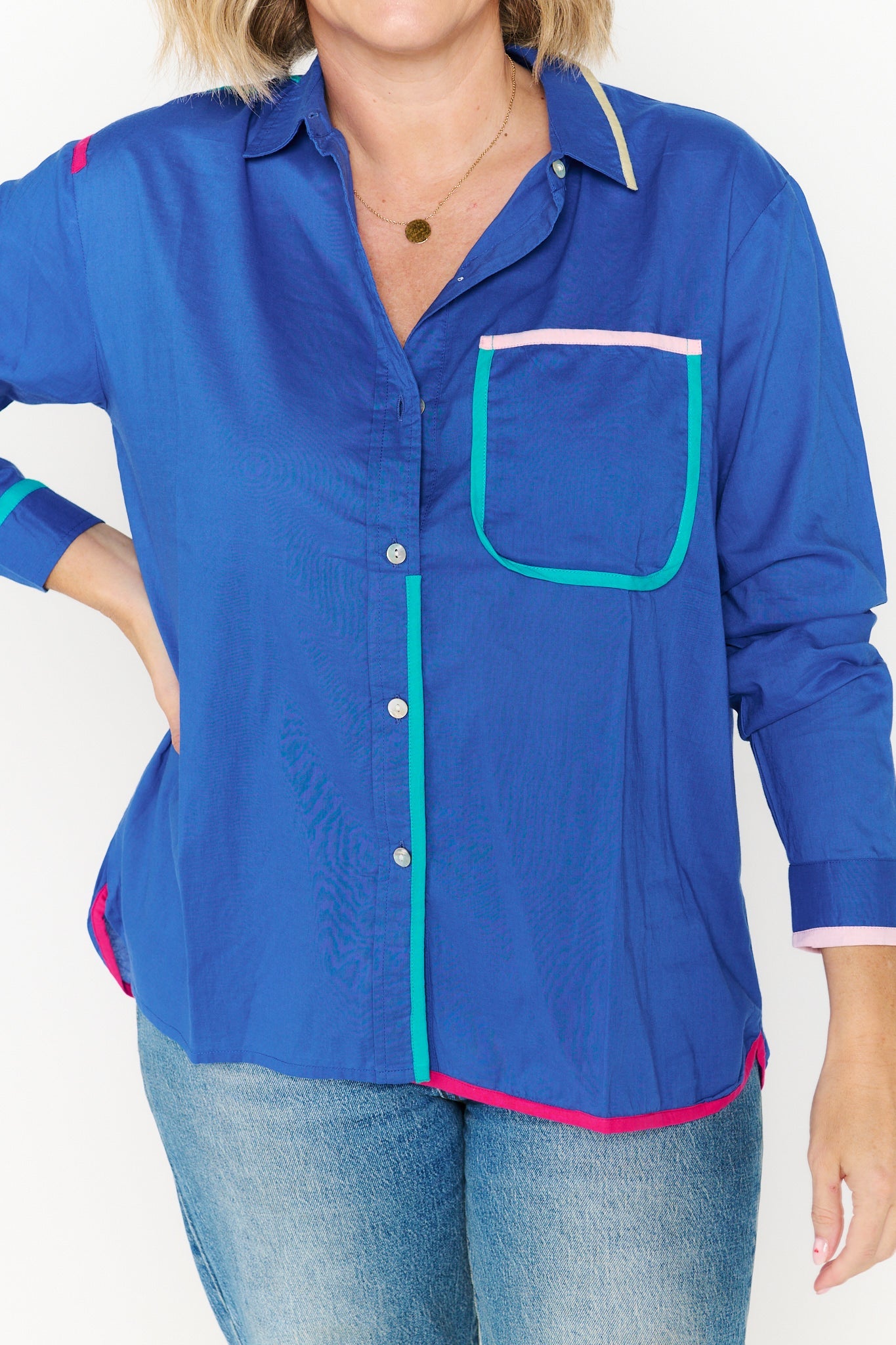 ZARA BLUE SHIRT