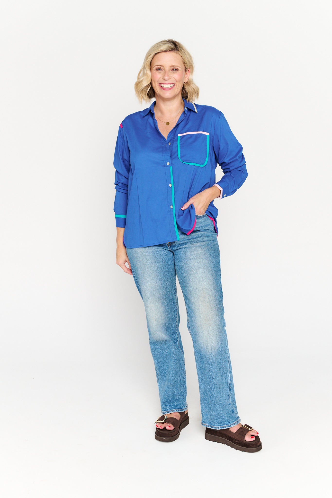 ZARA BLUE SHIRT