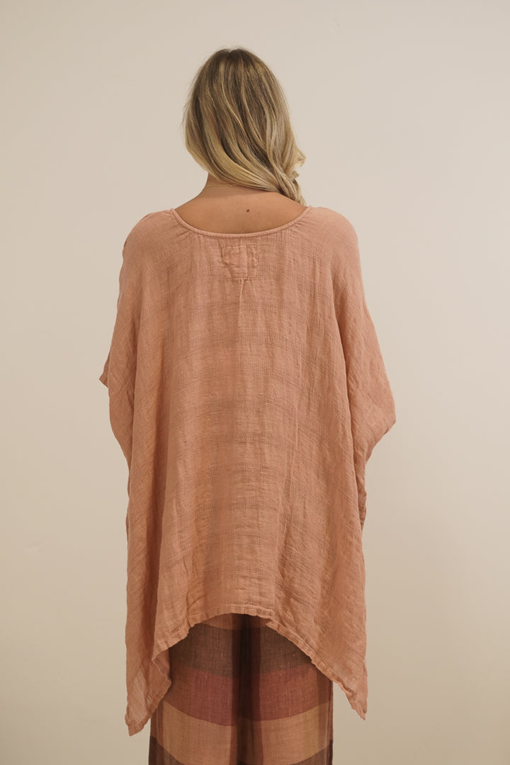 Zeta Top Cameo Brown Check