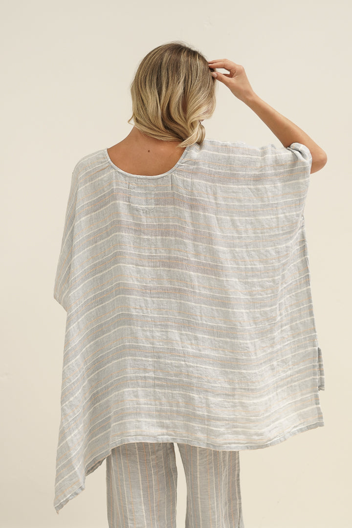 Zeta Top Lemon Sorbet Multi Stripes