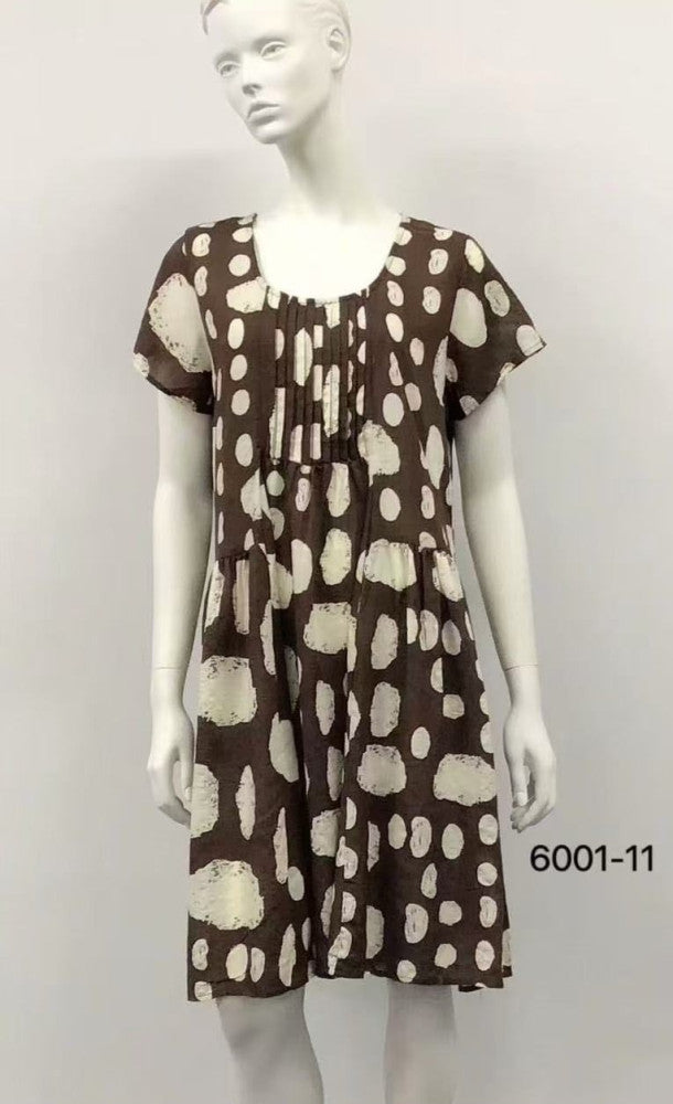 Printed Cotton Dress