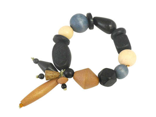 Yellow/Blk/Grey Bracelet 8cm