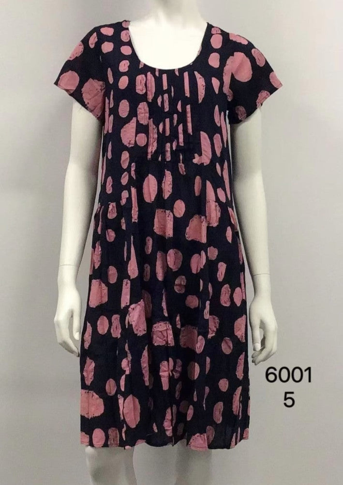 Printed Cotton Dress