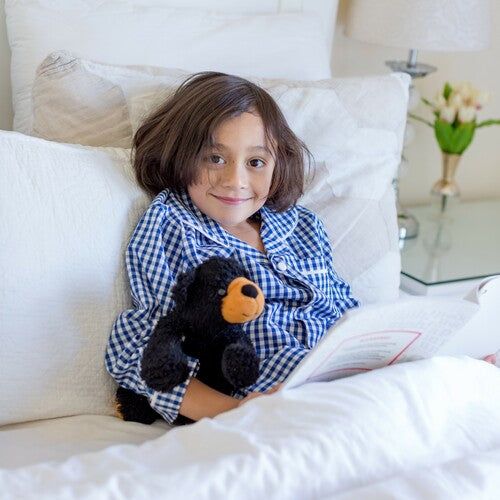 Blue Check Child Pj Set (Pack Of 4)