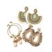 8 assorted beaded earrings