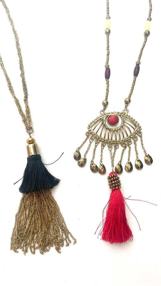 6 assorted beaded necklaces ($6.00 each)