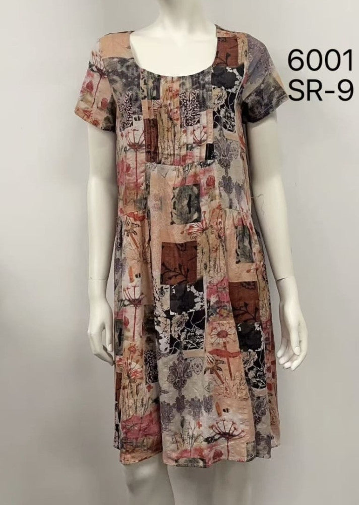 Printed Cotton Dress
