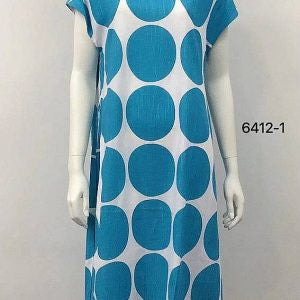 Printed Linen Dress