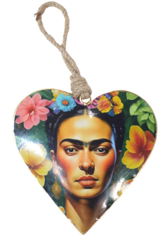 15 cm Frida kahlo heart multi