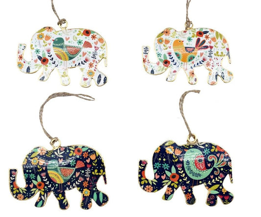 S/4 bird design 10cm elephants