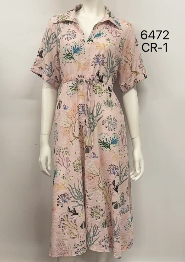 Relaxed Tie-Waist Midi
