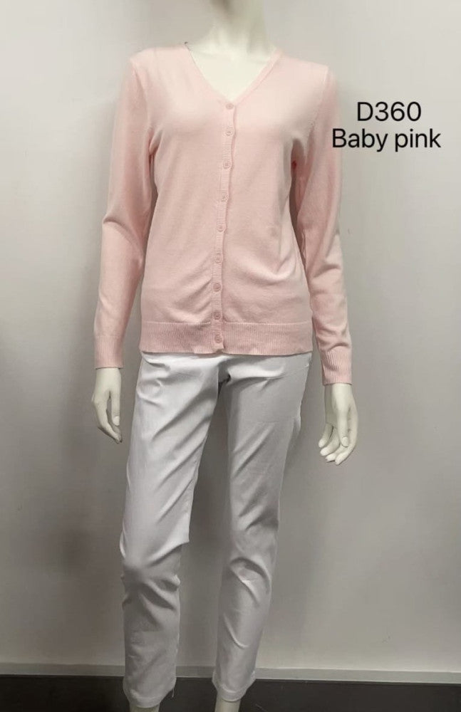 D360 Easy V Knit Cardigan