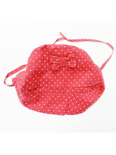 Dotty Baby Bonnet With Ties Pack Of 2