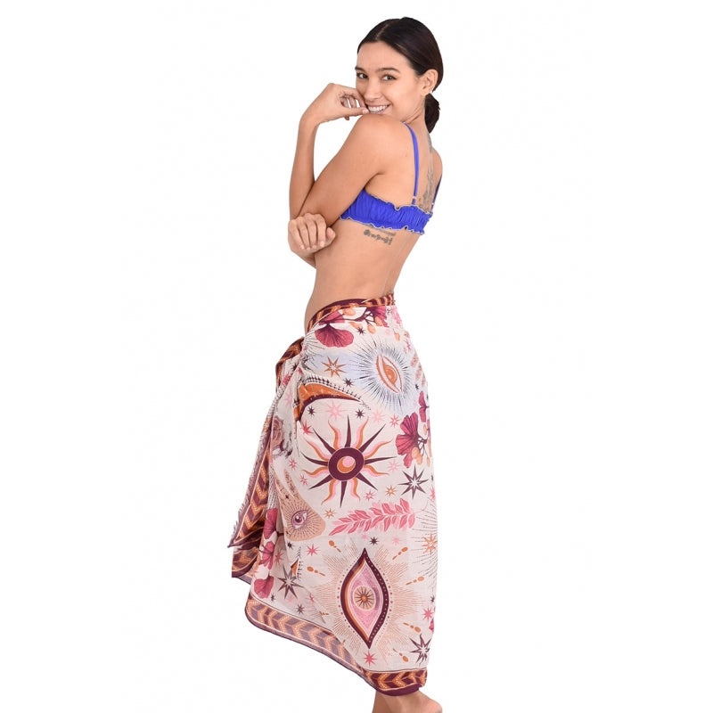 Esoteric Printed Cotton Shawl 66733