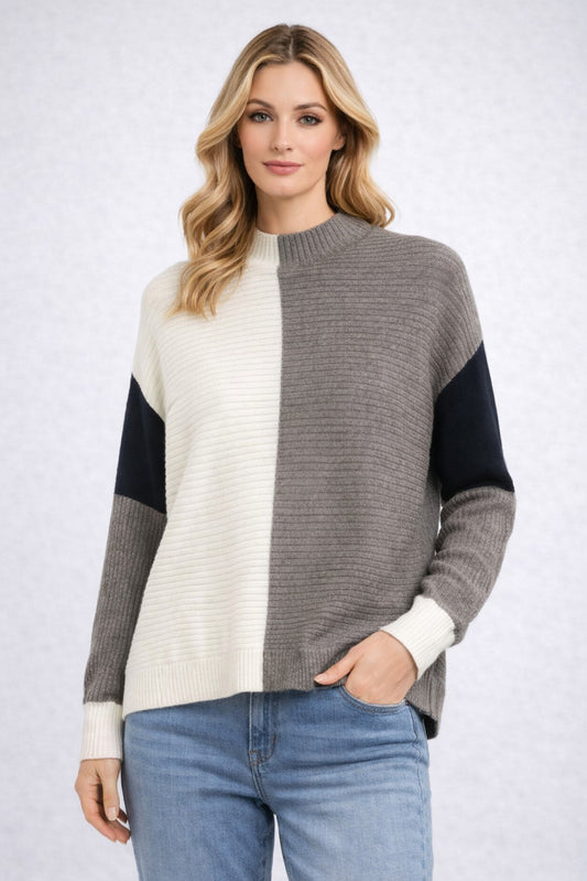 Modern Split Knit
