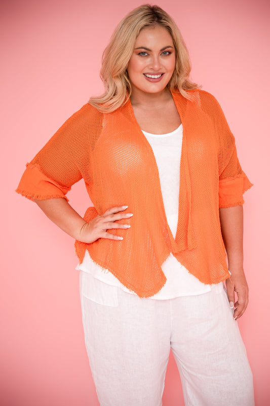 Fisherman Jacket | Orange