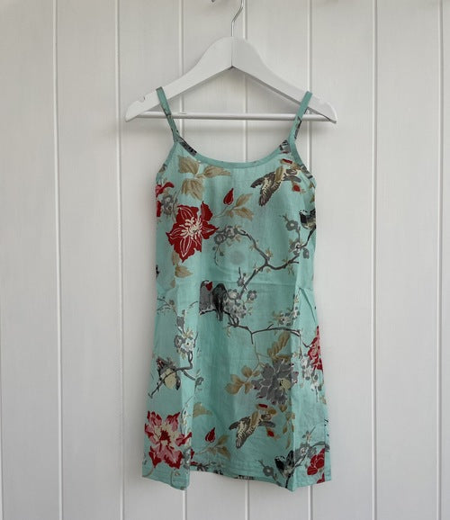 Bulbul Bird Mint Girl'S Cotton Slip Dress (Pack Of 4)