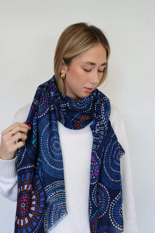 Printed Winter Scarf - 542973