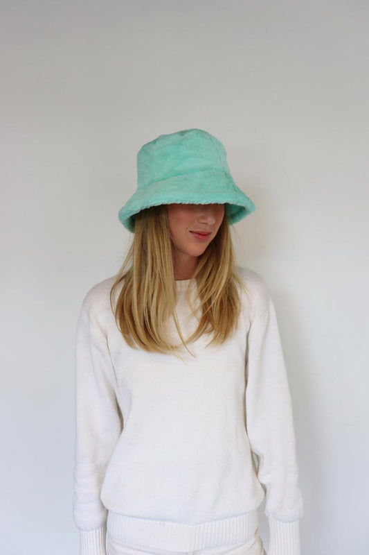 Faux Fur Bucket Hat 7104