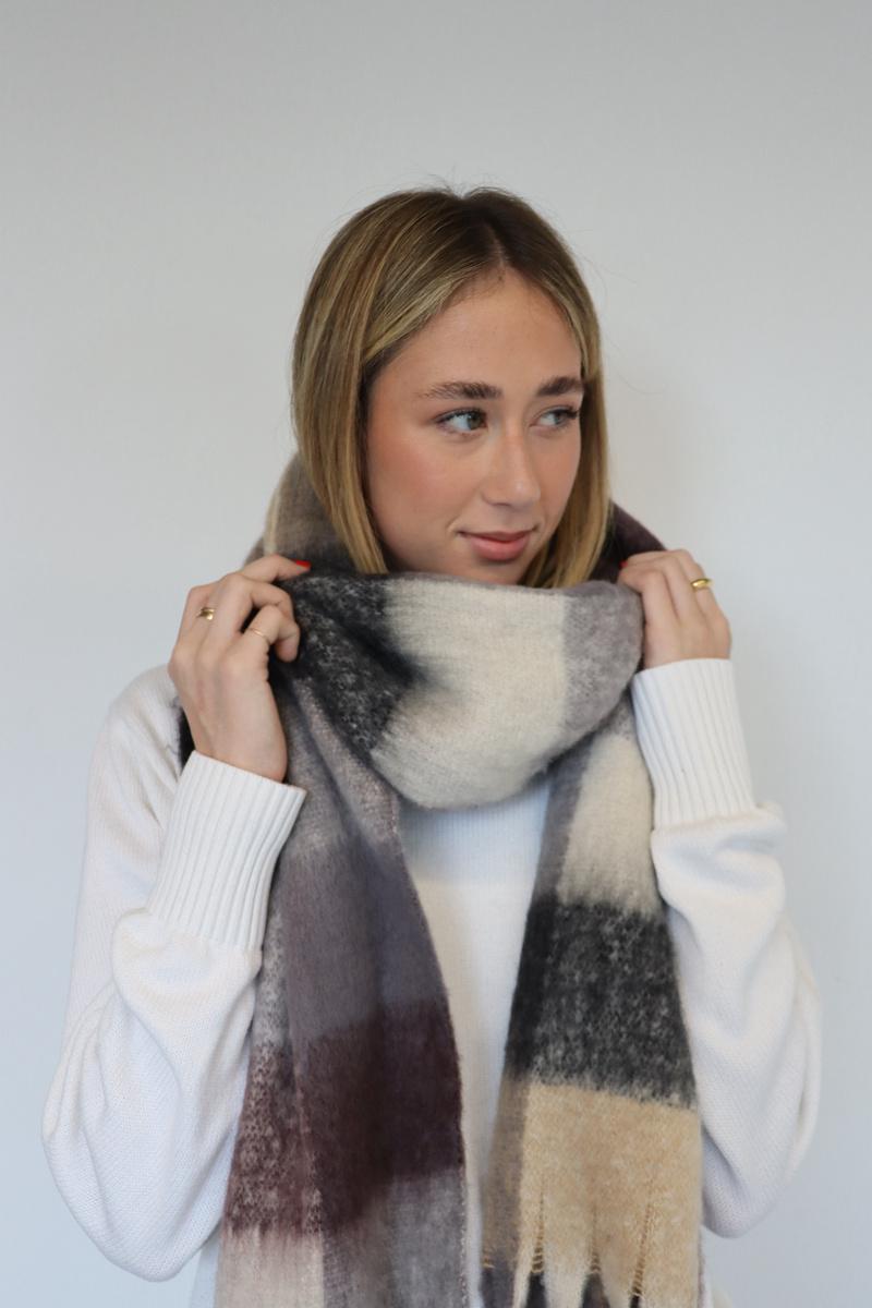 Soft Winter Scarf Blended Colours - 332000