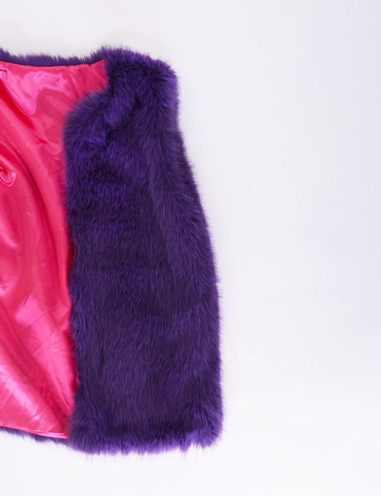 Palme Faux Fur Vest - 65474