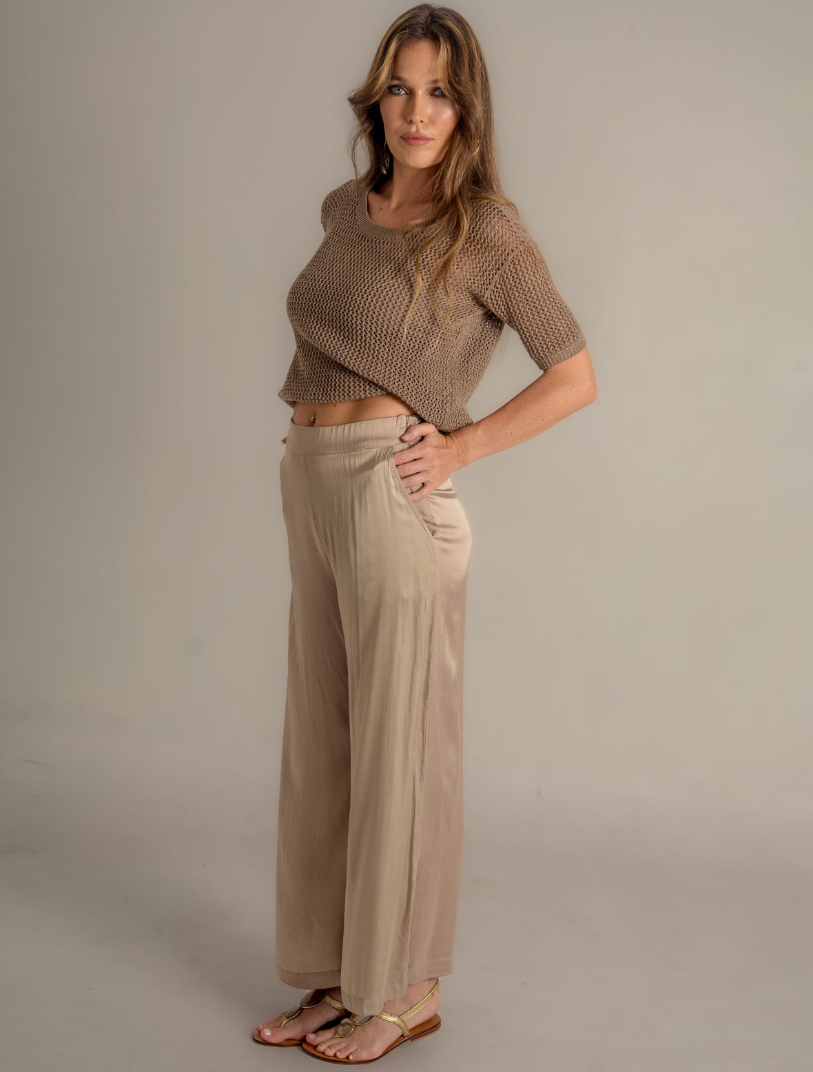 Kylie Pants - Taupe