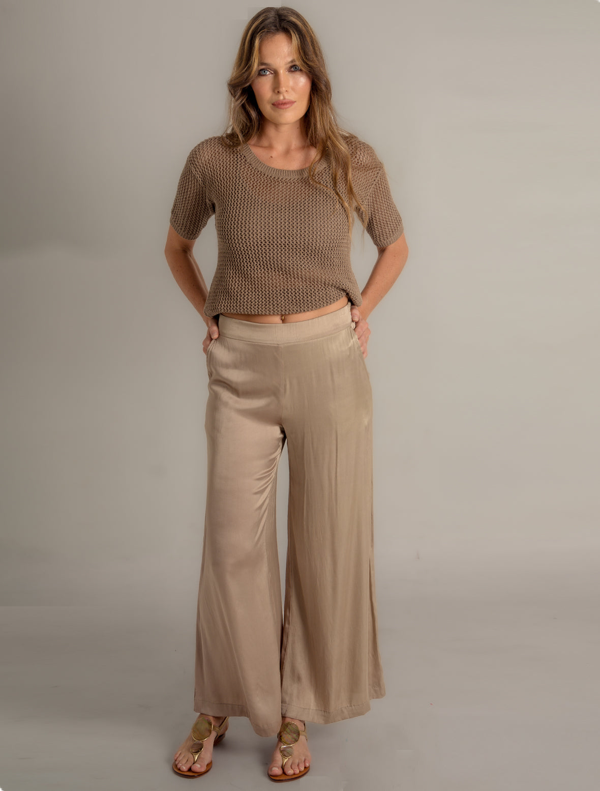 Kylie Pants - Taupe
