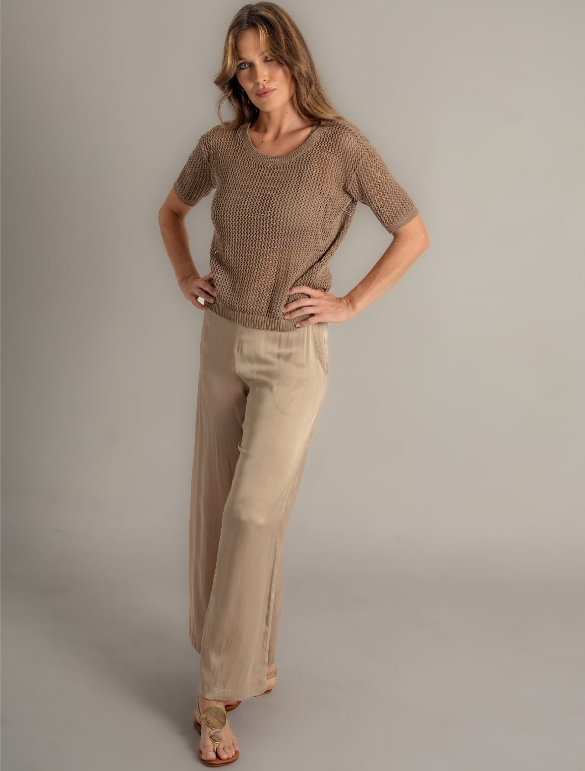 Kylie Pants - Taupe