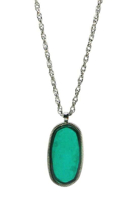 Green Pendant Necklace
