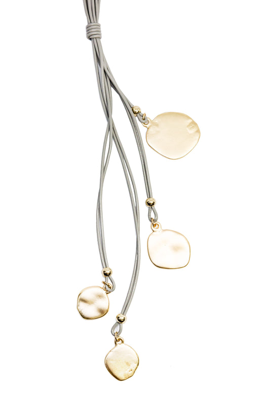 4 Drop Rose Nlace Pdent G Lthr