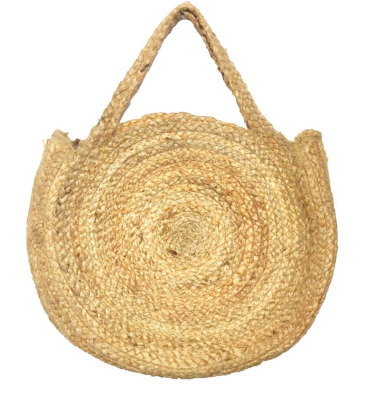 Round jute bag 33 cm