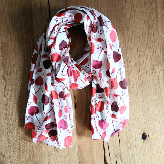 Cherry Cotton Scarf 67136